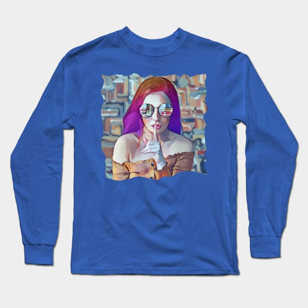 Keep the secret Long Sleeve T-Shirt by PharaohCloset